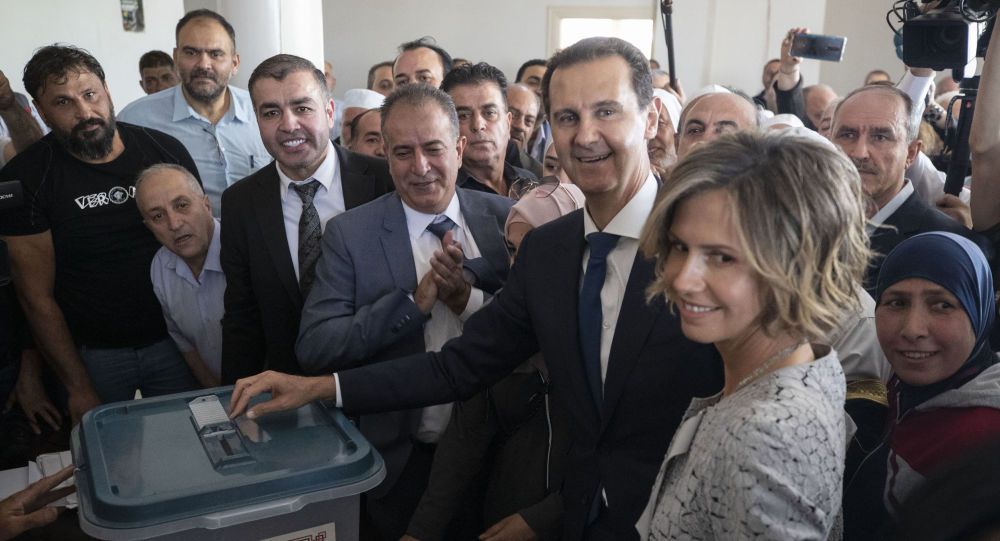 Сирийский Асад голосует на президентских выборах