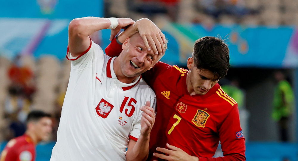 Матч Испания-Польша на Евро-2020 завершился жеребьевкой