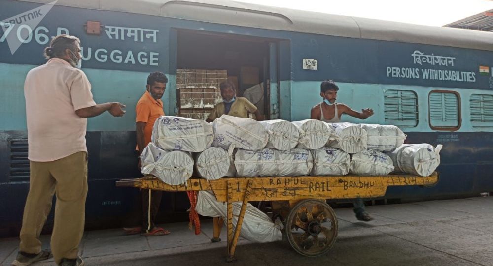 Носильщики из Дели ищут выгоды от правительственной схемы бесплатного питания и вакцин