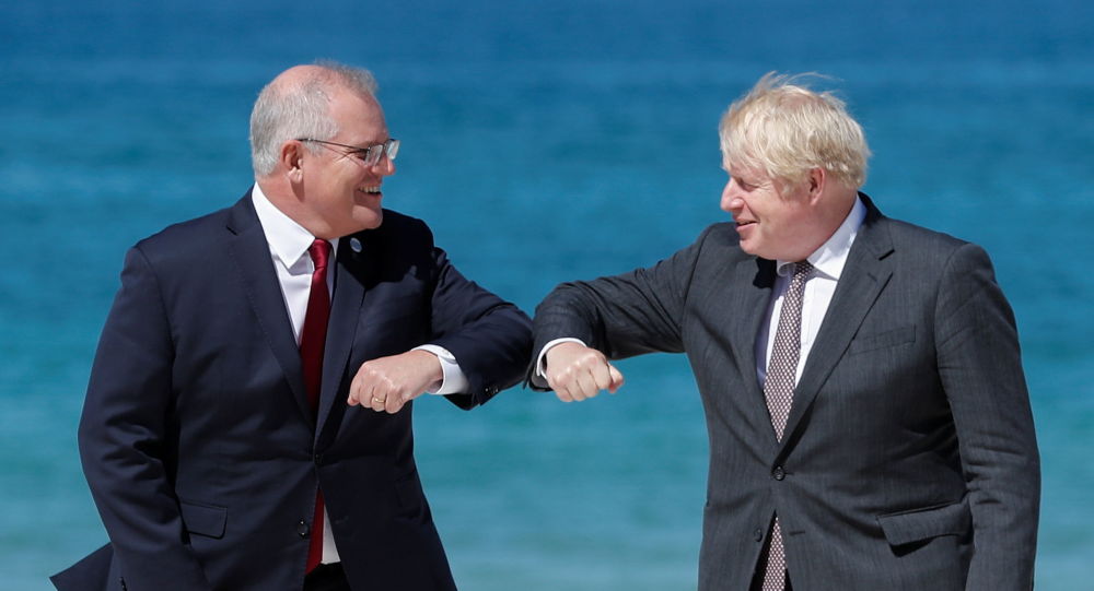 Великобритания, как сообщается, подписала первую принципиальную сделку о свободной торговле после Брексита с Австралией