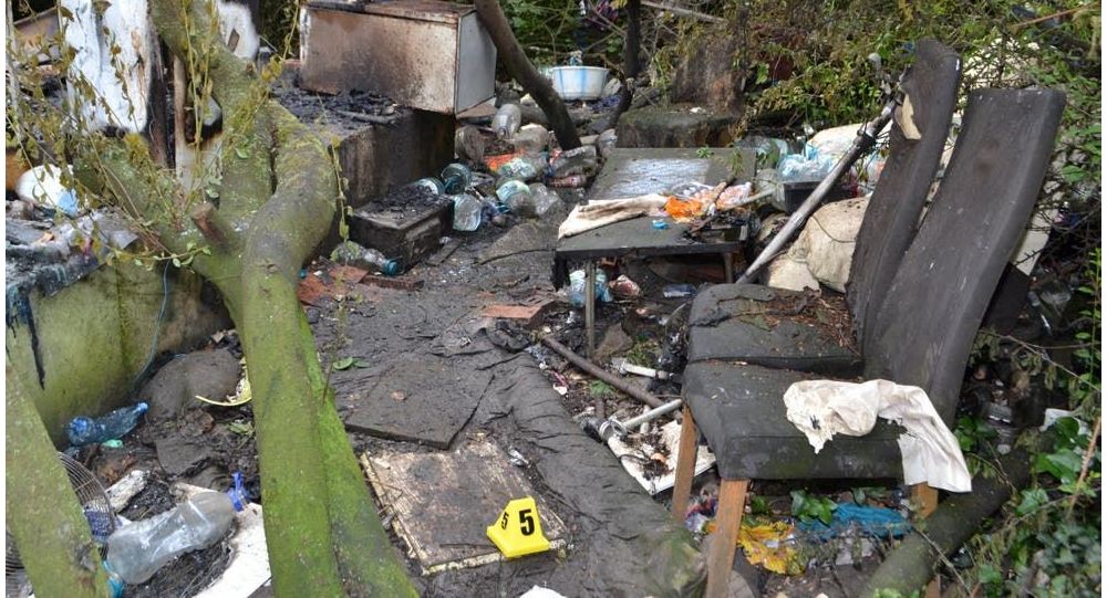 Двое румын заключены в тюрьму за убийство бездомного в результате ужасающего поджога в лесной хижине в Лондоне