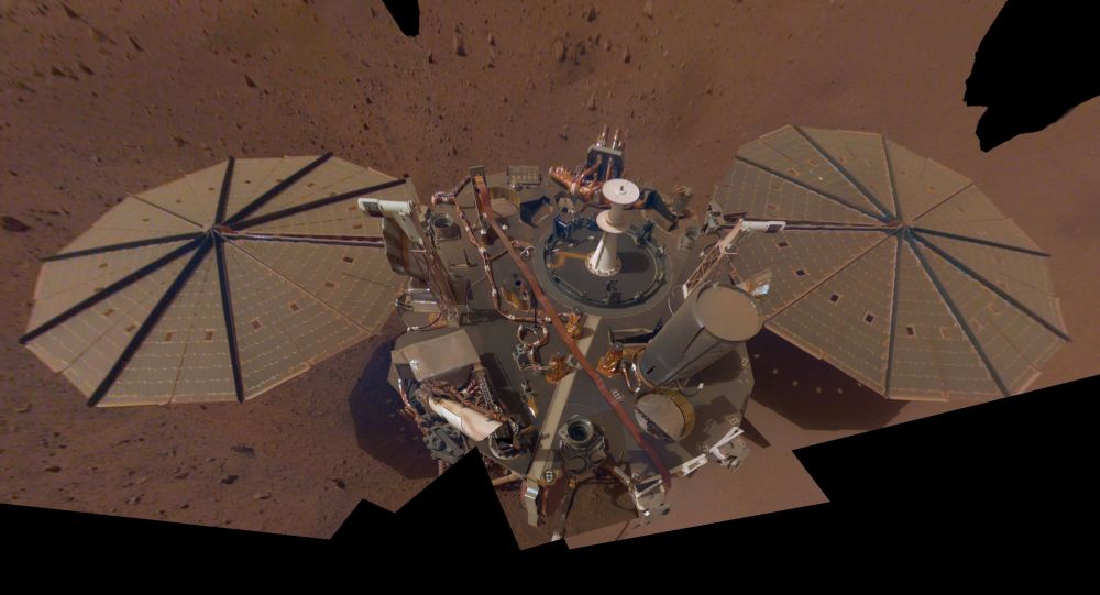 Фото: НАСА InSight обнаруживает кору, мантию и расплавленные ядра Марса