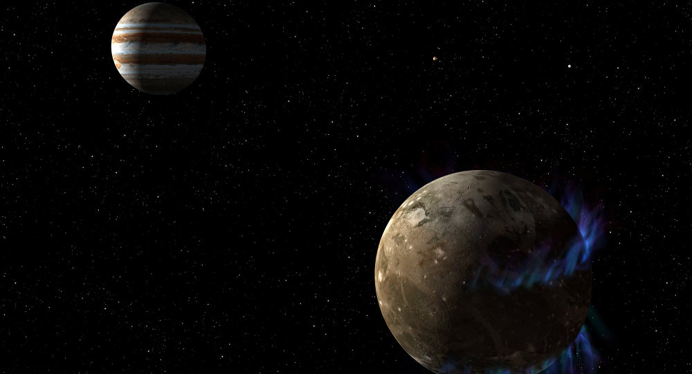 Ученые впервые обнаружили водяной пар на Ганимеде, крупнейшей луне Юпитера