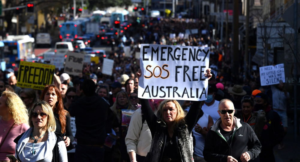 В полицию поступило более 5500 заявлений о насильственных протестах в Сиднее