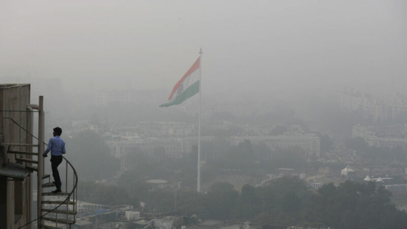 В преддверии сезона смога в Нью-Дели появится первый в Индии «очиститель воздуха»