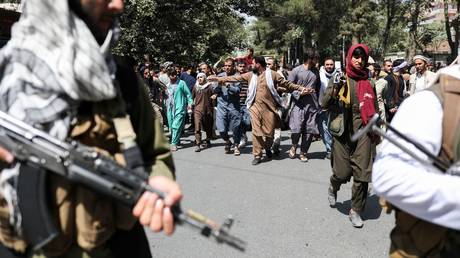Боевики Талибана разогнали антипакистанский митинг в столице Афганистана Кабуле