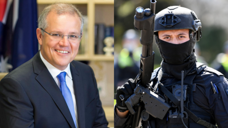 Премьер-министр Австралии хвастается свободолюбивостью австралийцев перед ООН, поскольку полиция продолжает преследование дома