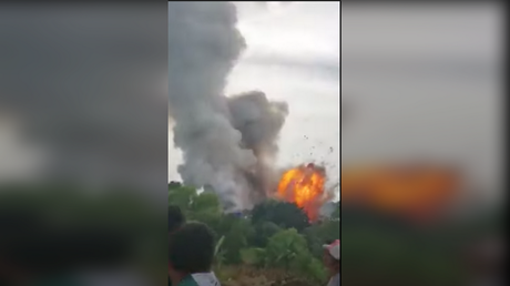 2 человека госпитализированы с ожогами после взрыва на фабрике фейерверков в Гватемале