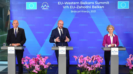 Глава ЕС сказал Балканам, что они — «одна семья», несмотря на то, что Германия отказывается назначить дату, чтобы предоставить этим странам членство в блоке.