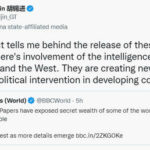Pandora представляет собой еще один инструмент для Запада, позволяющий вмешиваться в дела развивающихся стран, - заявил босс китайского государственного СМИ - RT World News