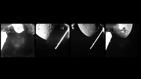 Зонд BepiColombo сделал завораживающие крупным планом ФОТОГРАФИИ Меркурия во время первого полета миссии над планетой