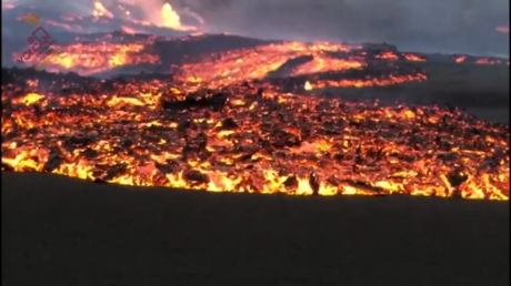 Вулкан, превративший рай на Канарских островах в пылающий ад