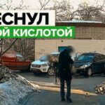В Подмосковье мужчина напал на пару, случайно пострадал ребёнок — видео