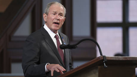 Джордж Буш-младший обозначил миссию Украины как шутника