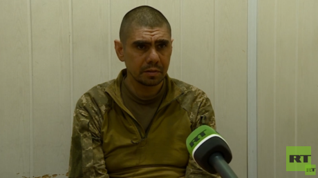 RT разговаривает с хорватским боевиком, захваченным в Украине