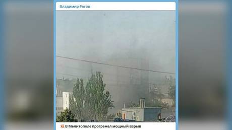 Взрыв прогремел в подконтрольном России городе на Украине