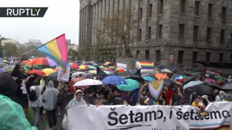 Марш ЛГБТК прошел в столице Сербии, несмотря на предыдущий запрет