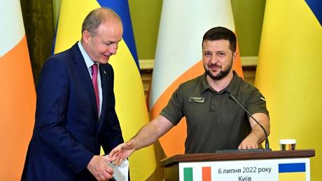Ирландские политики «любят» войну на Украине
