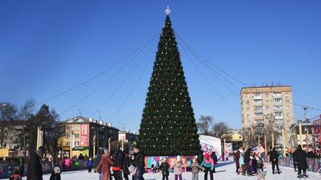 В российских городах отменили празднование Нового года