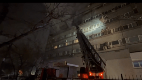 В результате крупного пожара в Москве погибли шесть человек, в том числе дети