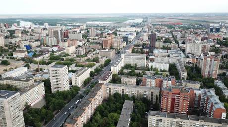 Беспилотники атакуют южный российский город