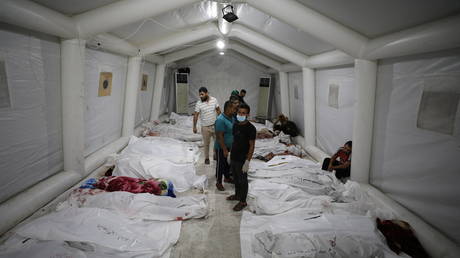 Взрыв больницы — это «резня» и «геноцид» — палестинцы