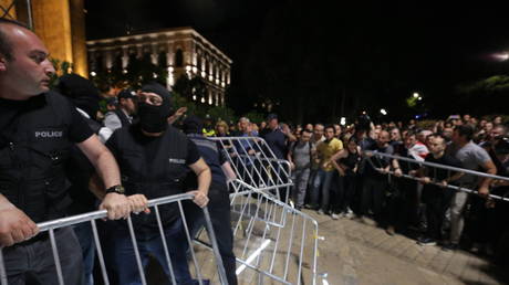 Протест в Грузии против законопроекта об «иностранных агентах» обернулся насилием