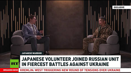 Японский доброволец объясняет, почему он воюет на стороне России против Украин