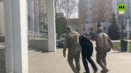 Служба безопасности России сорвала предполагаемый террористический заговор, организованный Киево