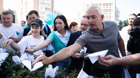 Митинг у посольства Франции в Москве с требованием освободить Дурова