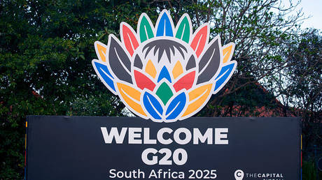 Российская делегация на саммите G20 в ЮАР