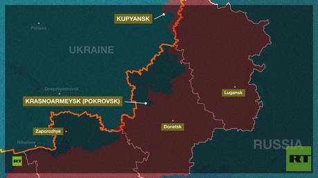 Купянск в кольце: Минобороны РФ обвиняет Киев в сокрытии поражения