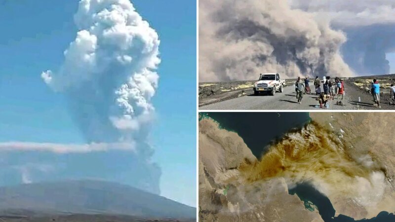 Пробуждение гиганта: вулкан в Эфиопии извергся впервые за 12 000 лет