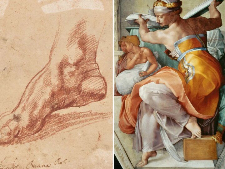 Наследие гения: эскиз Микеланджело для Сикстинской капеллы будет продан за $2 миллиона