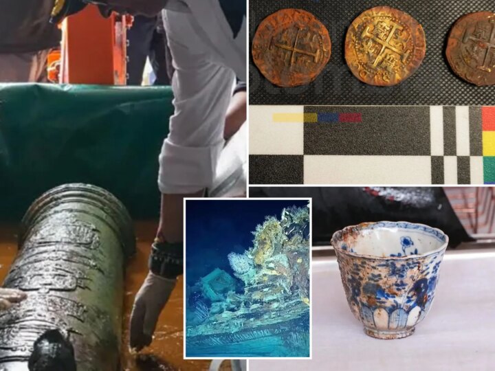 Тайны «Сан-Хосе»: Подняты первые артефакты с легендарного галеона