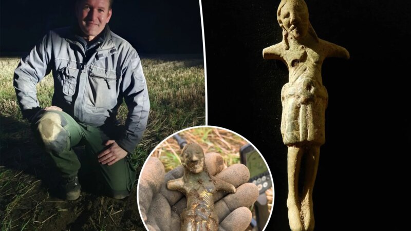 «Я посмотрел прямо в глаза Христу»: Любитель с металлоискателем нашел в Норвегии уникальную реликвию XI века