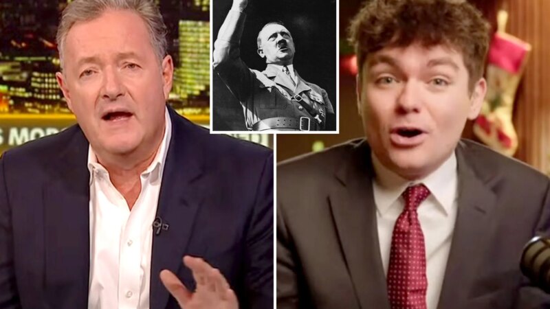 «Я устал притворяться, что он не крутой»: Пирс Морган в жестком интервью разнес взгляды неонациста Ника Фуэнтеса