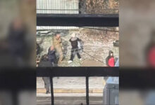 Представитель ТЦК применил газ против женщины с ребенком во время вербовки