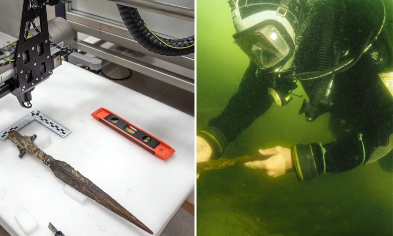 Тайны озера Ледница: в Польше найдены инкрустированные драгоценностями копья эпохи первых королей