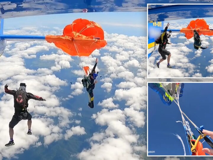 Чудо в небе: парадоксальное спасение парашютиста