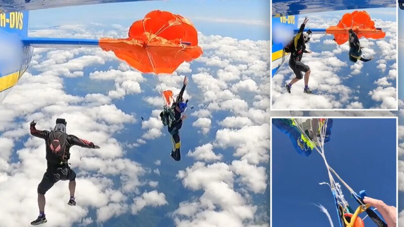 Чудо в небе: парадоксальное спасение парашютиста