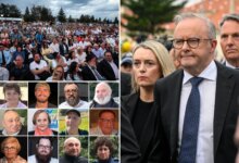 Траур у океана: Премьера Альбанези освистали в Бонди на поминальной церемонии