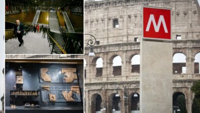 Рим открывает новые станции метро с древними артефактами