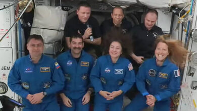 Российский космонавт Андрей Федяев прибыл на МКС в составе международной миссии