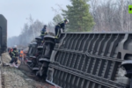 Крушение поезда в Ульяновской области: десятки пострадавших