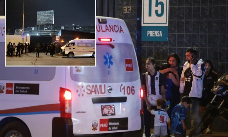 Трагедия перед перуанским дерби: погибший и десятки раненых на стадионе «Алехандро Вильянуэва»