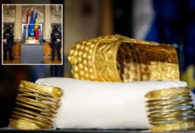 Возвращение из тьмы: древний золотой шлем возвращается на родину