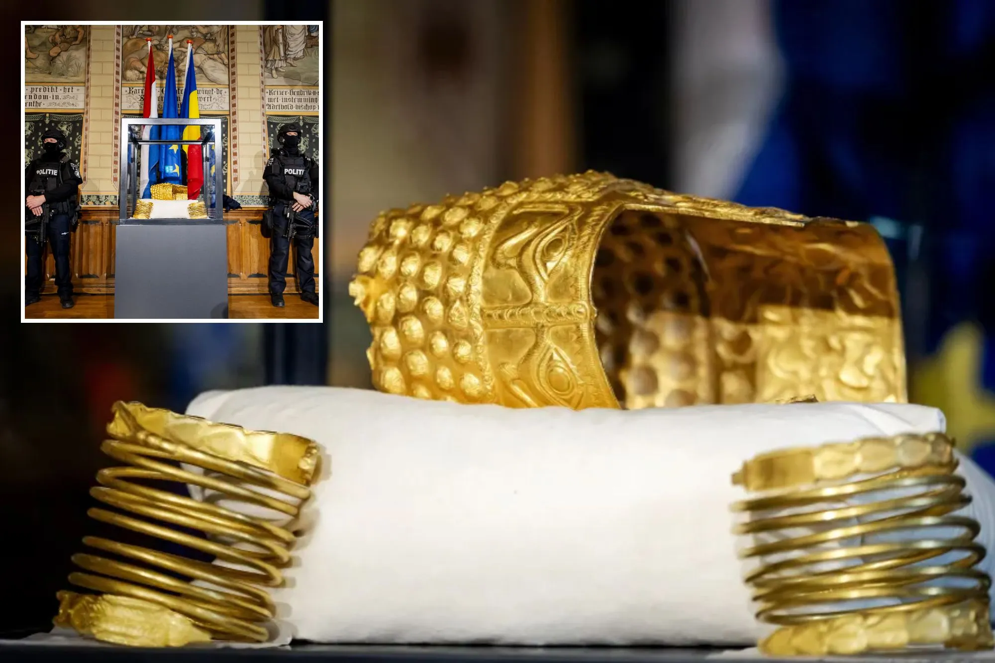 Возвращение из тьмы: древний золотой шлем возвращается на родину