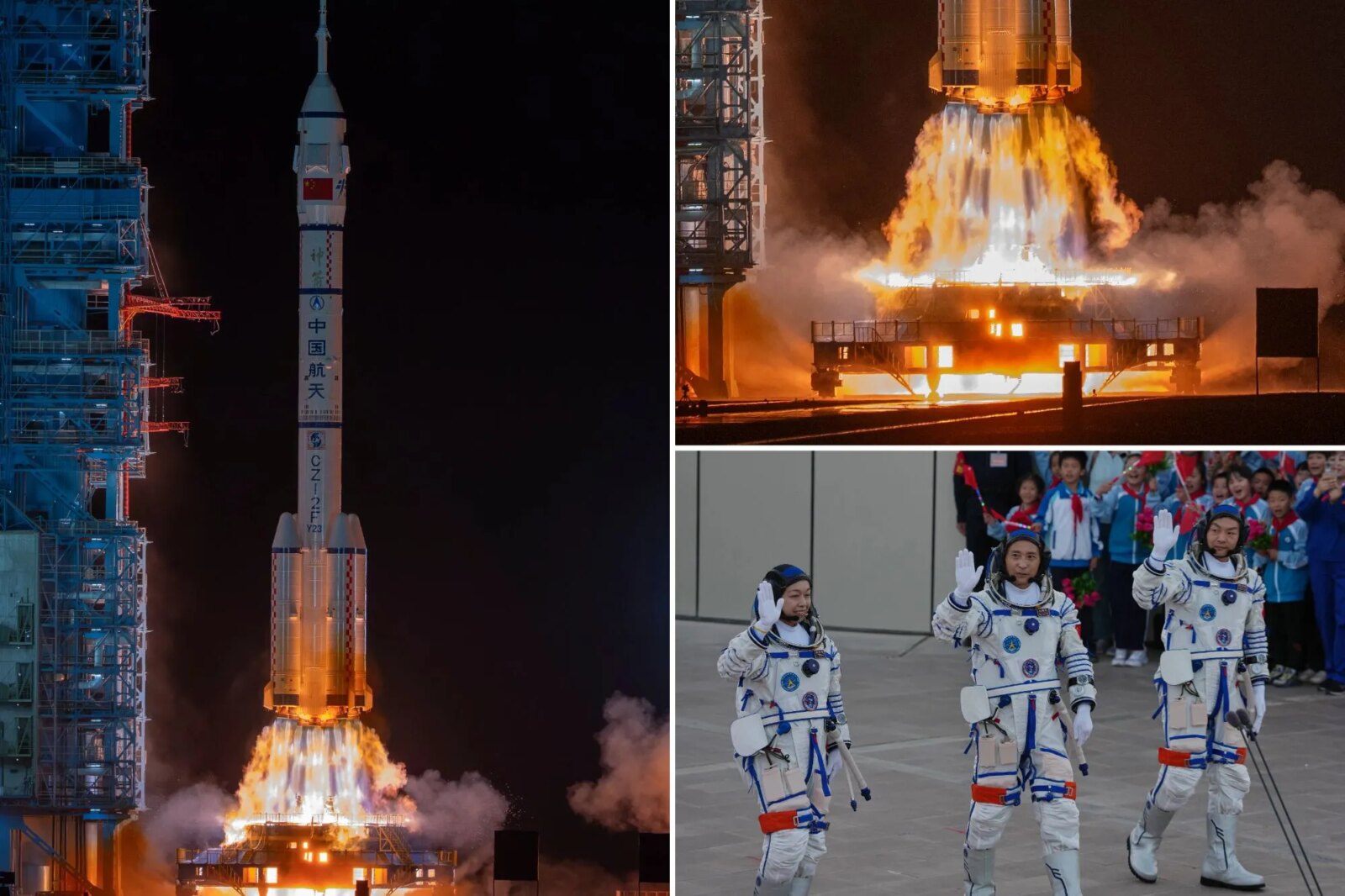 Китай запустил «Шэньчжоу-23»: год на орбите, первая женщина-тайконавт из Гонконга и подготовка к Луне