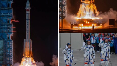 Китай запустил «Шэньчжоу-23»: год на орбите, первая женщина-тайконавт из Гонконга и подготовка к Луне